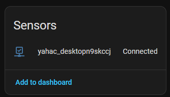 HA MQTT Integration Sensor